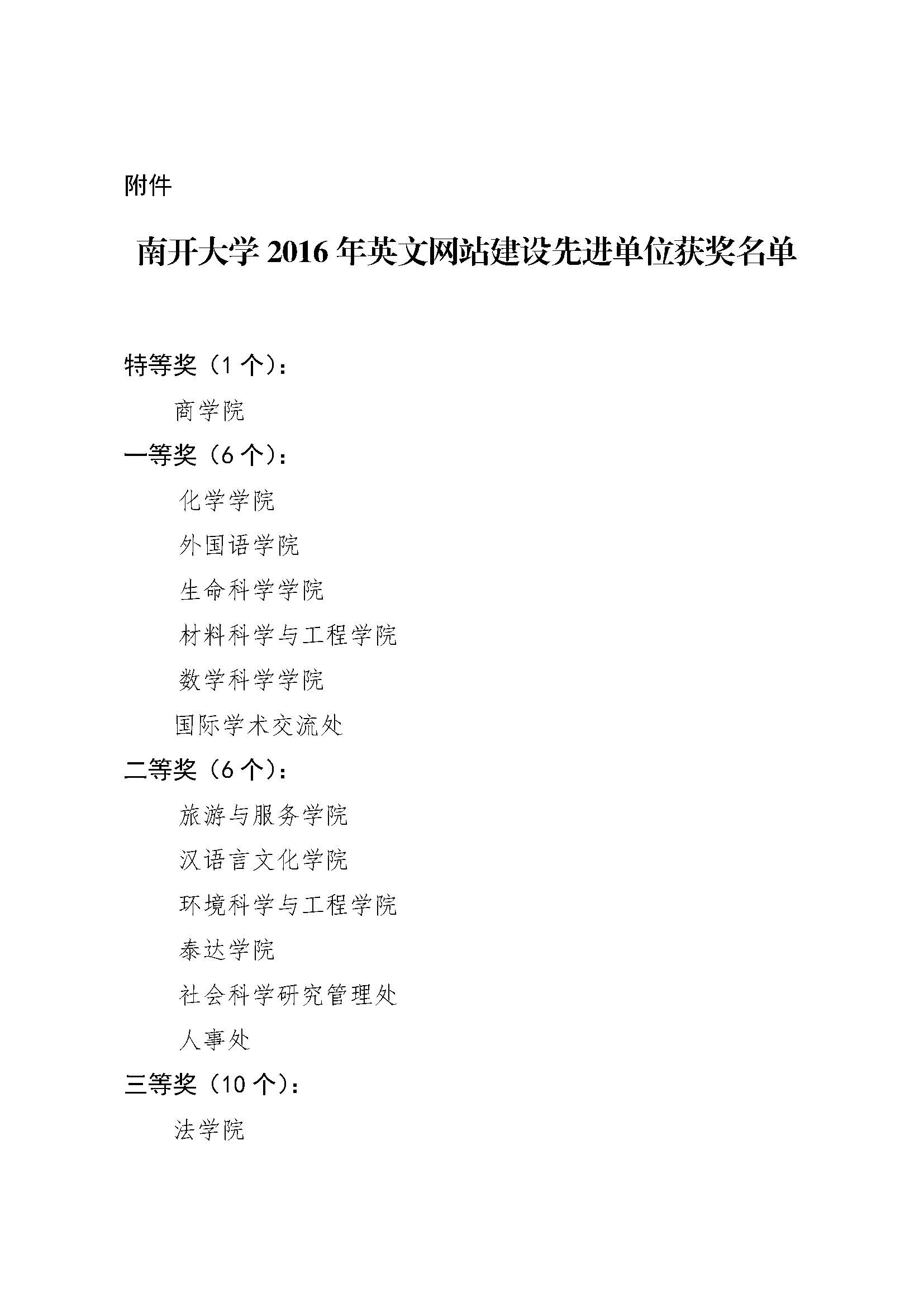 南发字【2016】82号南开大学关于表彰英文网站建设先进单位的决定_页面_3.jpg